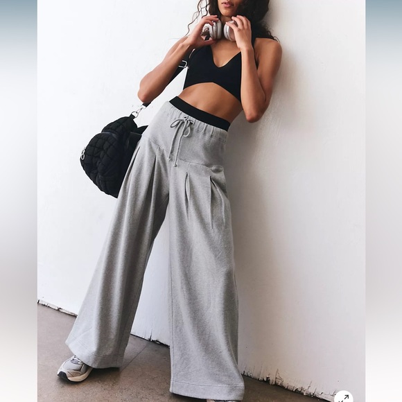 Free People Pants - Free People Movement Studio Siren Pant Sweatpants Grey